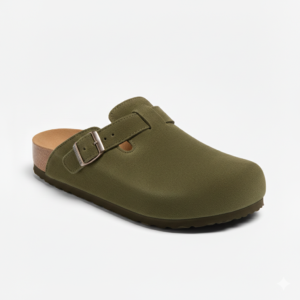 كلوج رجالي جلد طبيعي – زيتي