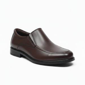 حذاء كلاسيك جلد طبيعي بني 5001