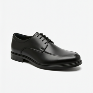 حذاء كلاسيك جلد طبيعي أسود كود -5002