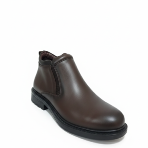 حذاء هاف جلد طبيعي بني 5008